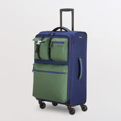 Soft Trolley M-Aircrew Single Size / Navy Blue/Dark Moss