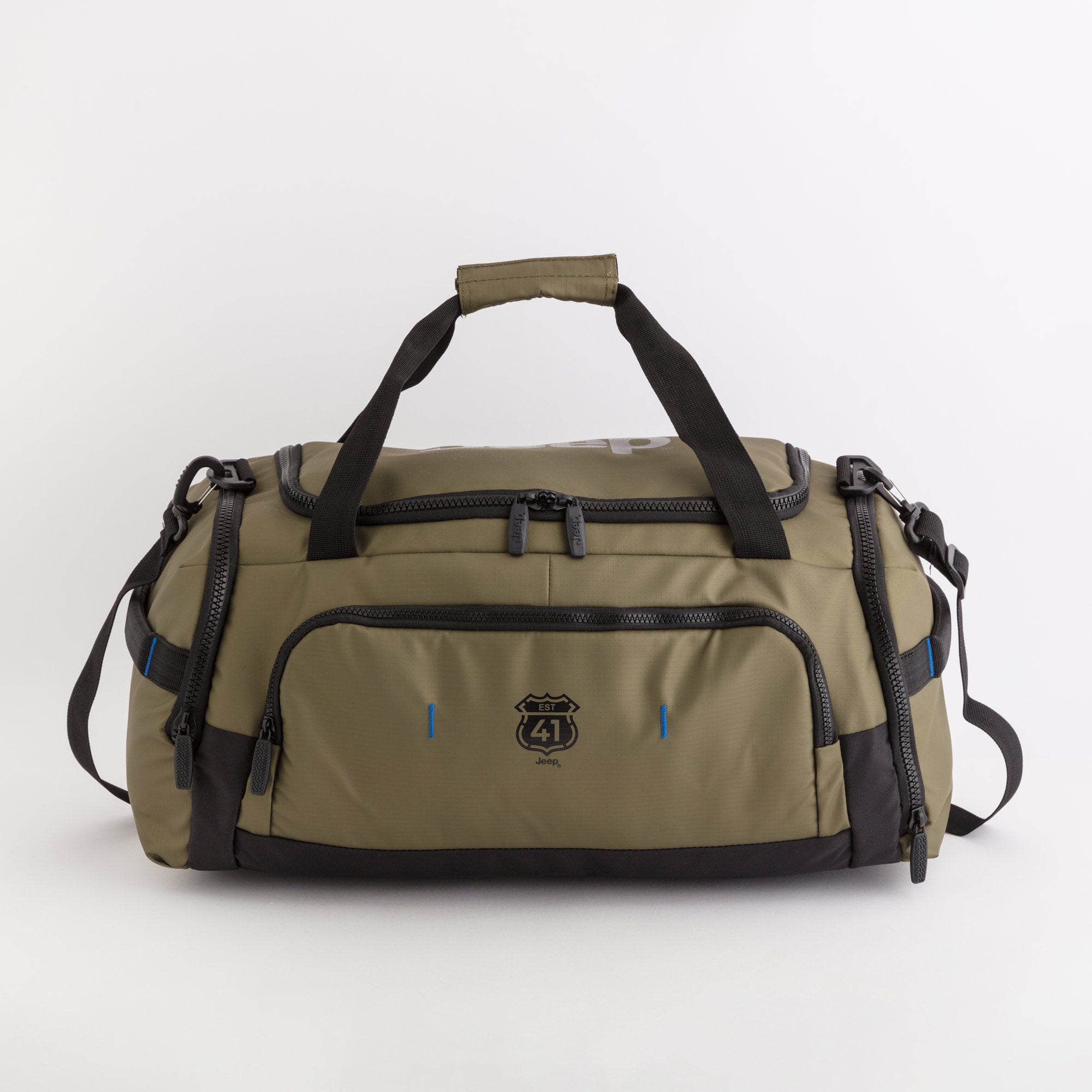 Jeep Dufflebags-Midtown Jeep Single Size / Military Green