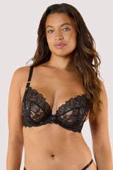 Playful Promises Ameya Floral Embroidery Bra