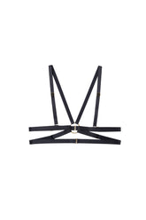 Playful Promises Aneta & Gold Elastic Body Harness