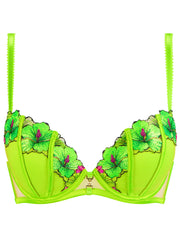 Ann Summers Caged Hibiscus Padded Plunge Bra