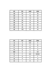 Ann Summers Caged Hibiscus Padded Plunge Bra