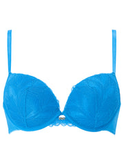 Knickerbox Harper Padded Plunge French Blue
