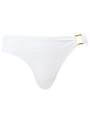 Knickerbox Knickerbox Swim Crinkle HL Bikini Bottom White