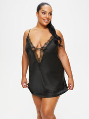 Ann Summers Cherryann Satin Lace Chemise Lingerie