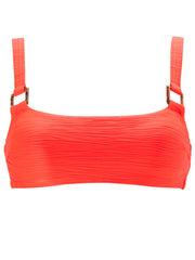 Knickerbox Knickerbox Swim Crinkle Bikini Top Bright Orange
