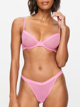 Ann Summers Zadie Non-Pad Plunge Bra Pink