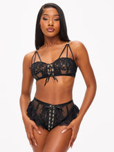 Ann Summers Boudoir Tease Crotchless Set