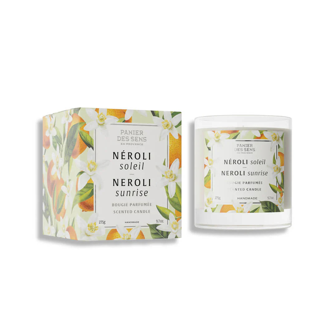 Vegetable wax scented candle - Parfum Neroli Sunrise 275g
