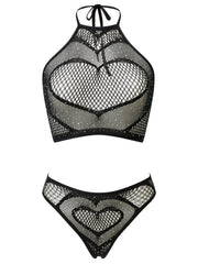 Ann Summers Mi Amore Crotchless Set