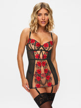 Ann Summers Caged Rose Non Pad Cami Suspender