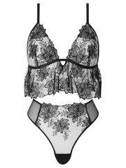 Ann Summers Midnight Blossom Cami Set