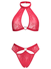 Ann Summers Heartthrob Crotchless Set