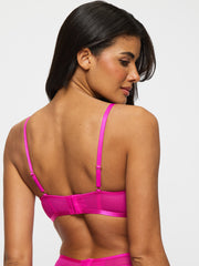 Ann Summers Evoke Satin & Mesh Pad Plunge