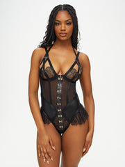 Ann Summers رداء Teddy الفاضح مفتوح المنشعب