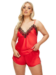Ann Summers Cerise Cami Set