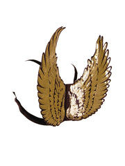 Ann Summers Gold Sequin Wing