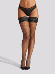 Ann Summers Lace Top Fishnet Hold Ups