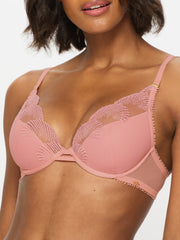 Knickerbox Lana Padded Plunge Bra Light Pink