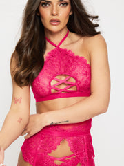 Ann Summers Lyra 3pc Crotchless Set
