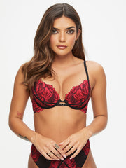 Ann Summers Nightfall Padded Plunge Bra