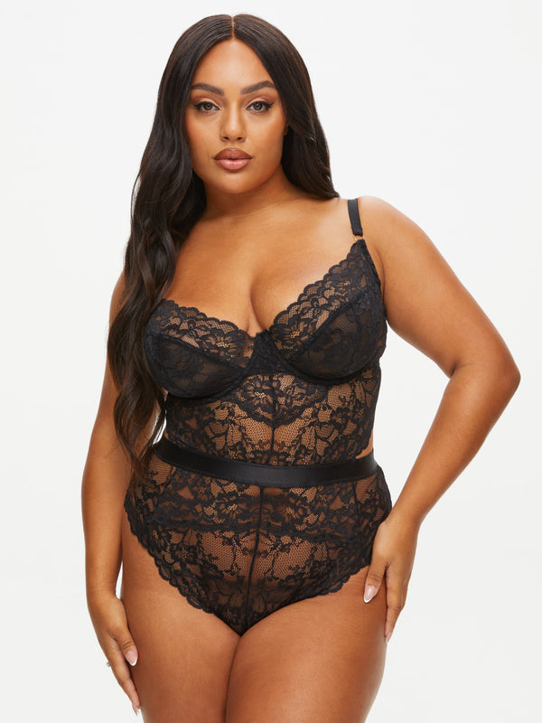 Ann Summers Hold Me Tight Lace Lingerie Body