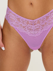 Ann Summers Sexy Lace Thong Foiled