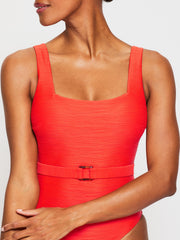 KBX Swim Crinkle Swimsuit