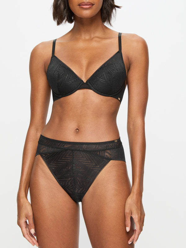 Knickerbox Tessa High-Rise Brazilian Black
