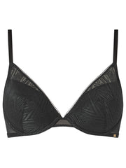 Knickerbox Tessa Padded Plunge Bra Black