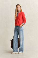 جاكيت قطني محبوك