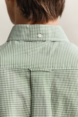 Regular Classic Poplin Gingh SS Shirt
