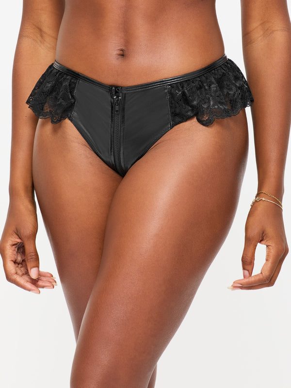 Ann Summers Unzipped Crotchless Brazilian