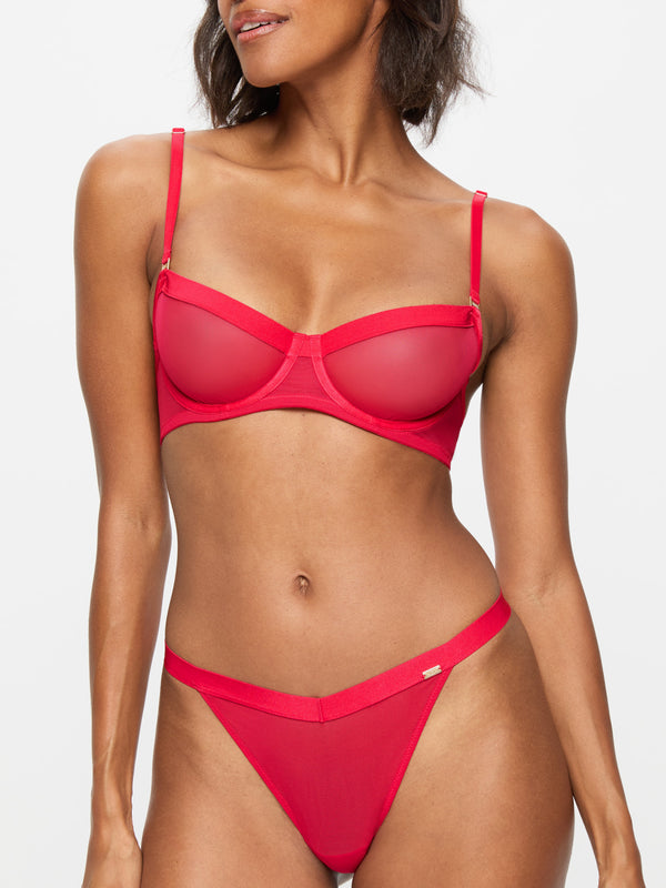 Knickerbox Zadie String Red