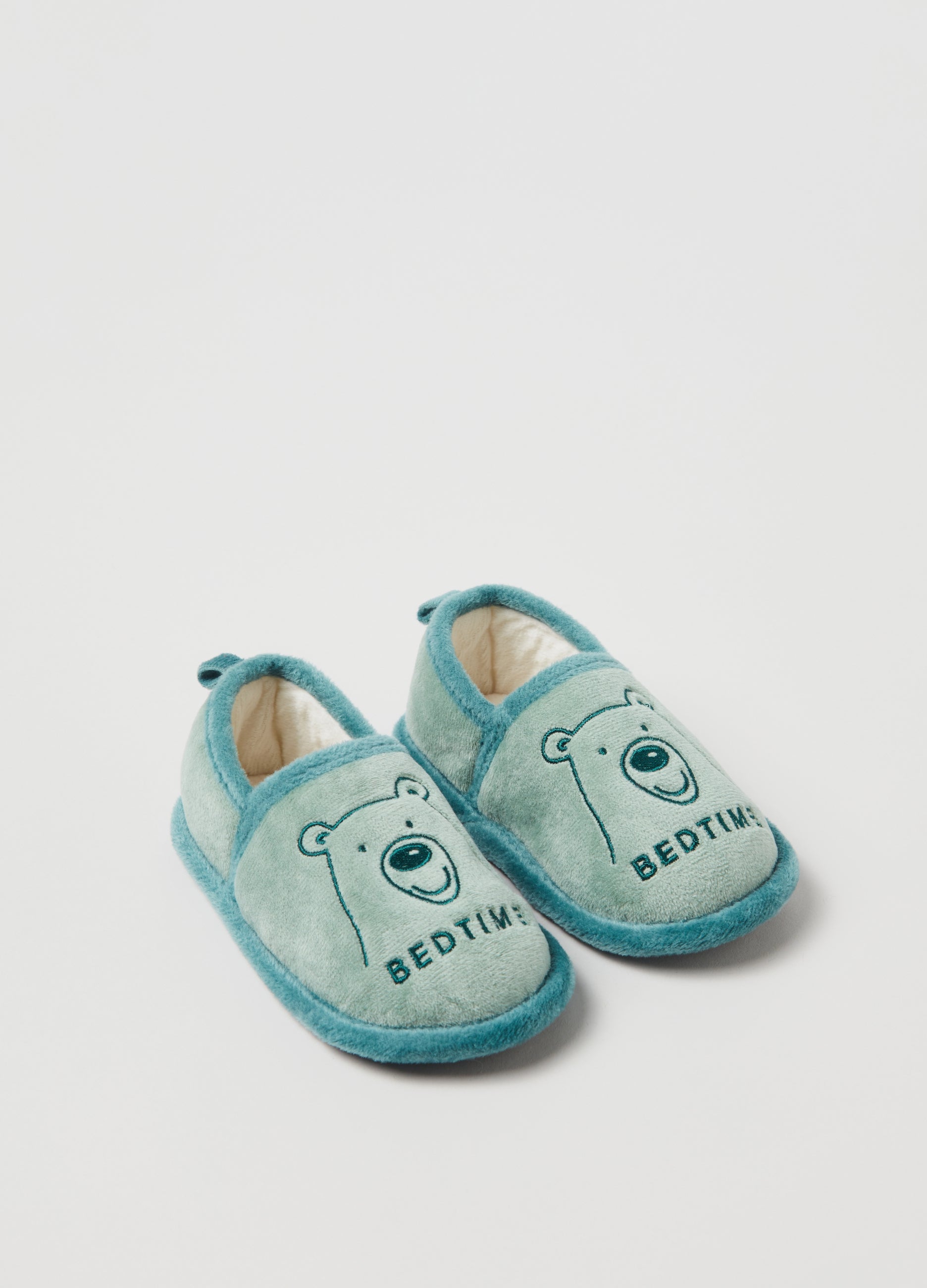 Ovs Boys Embroidered Print Slipper Ovs Boys Embroidered Print Slipper