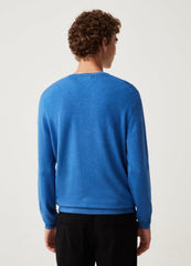 Ovs Mens V Neck Knitted Pullover