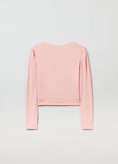 Ovs Girls Long Puffed Sleeve T-Shirt