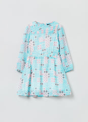 Ovs Housebrand Dress With Majolica Print