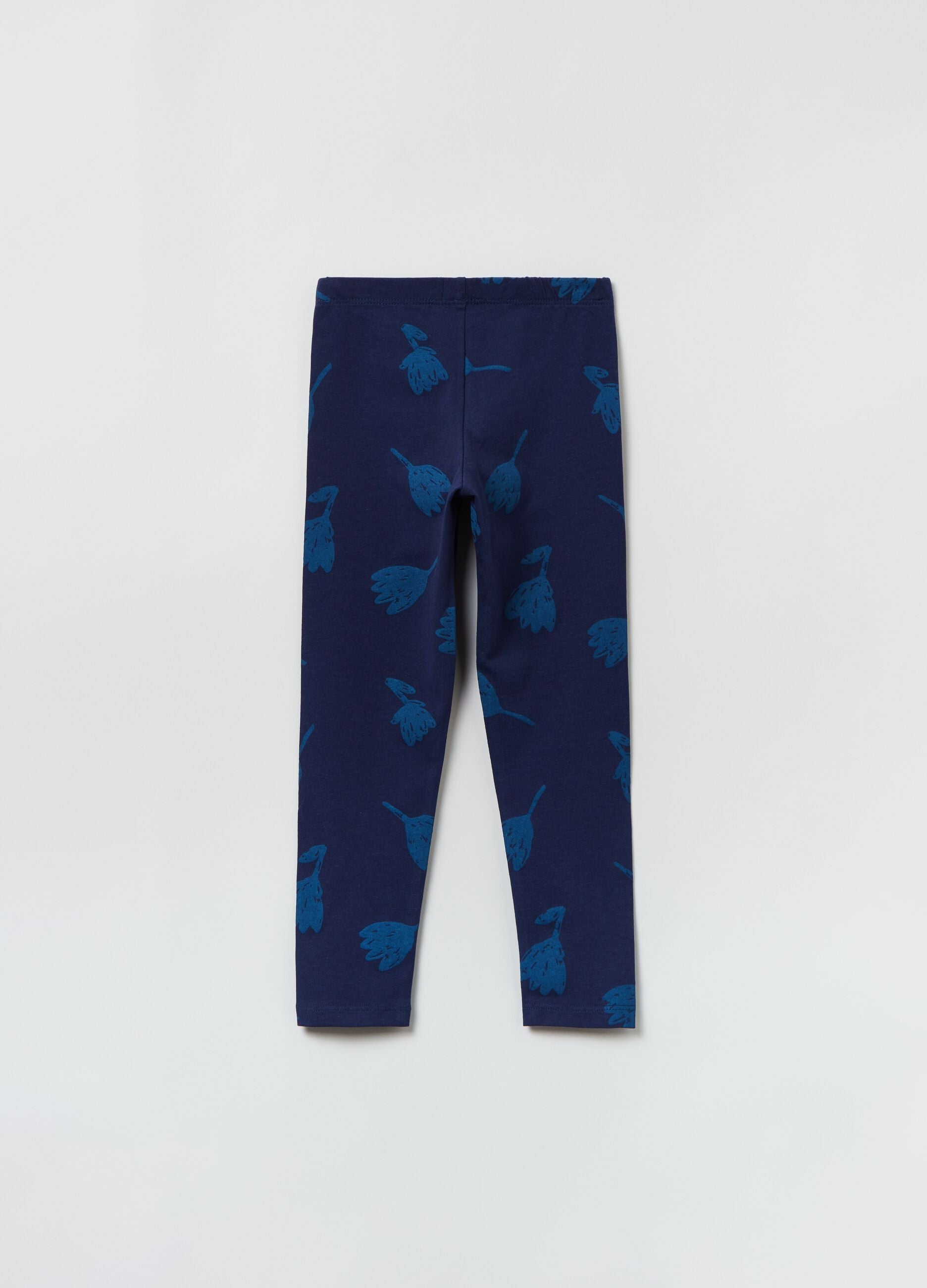 Ovs Stretch Leggings With All-Over Print Ovs Stretch Leggings With All-Over Print