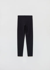 Ovs Printed Stretch Cotton Leggings
