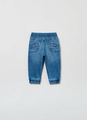Ovs Baby Boy Draw String Waist Seam Detail Jeans
