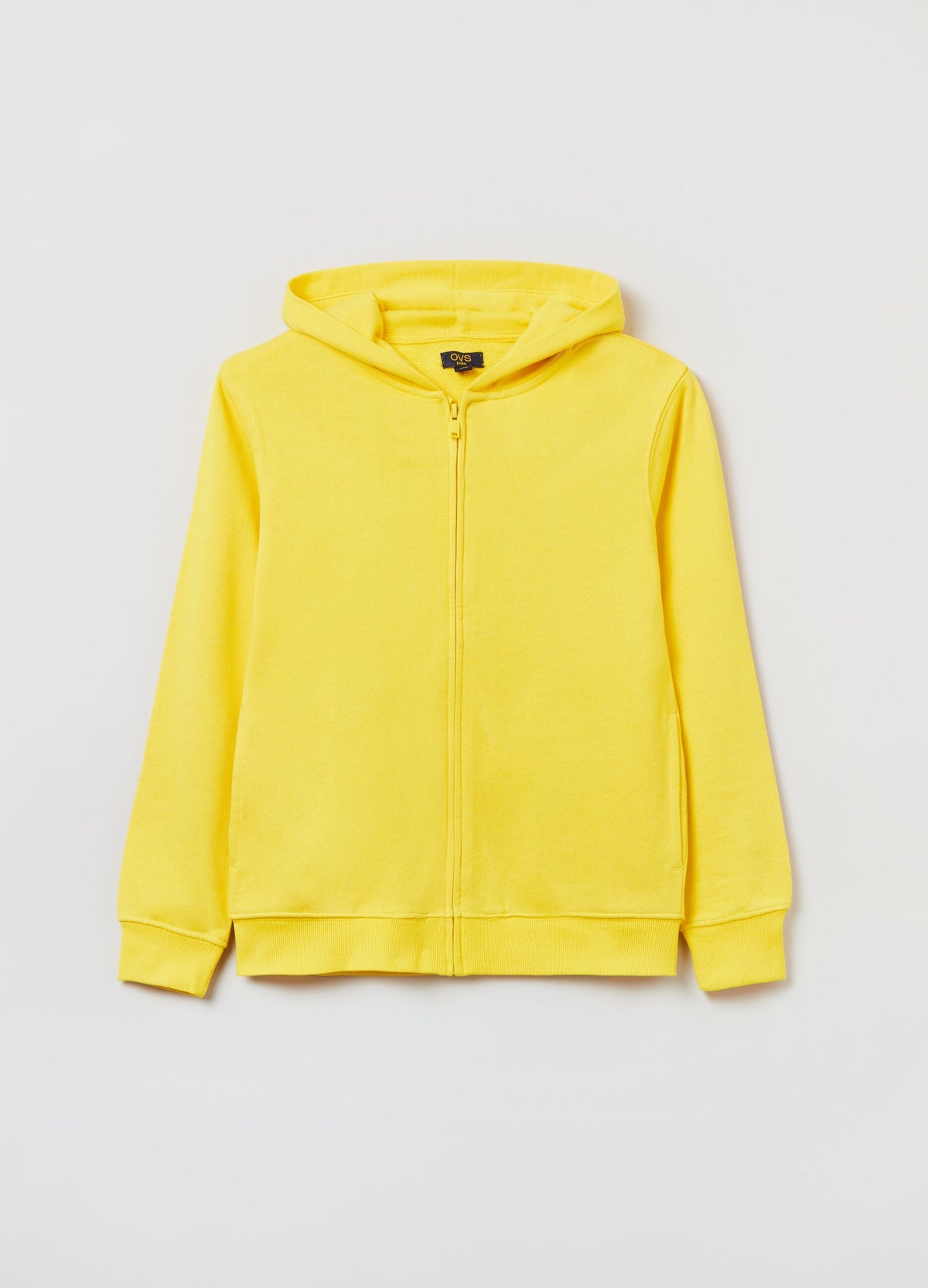 Ovs Cotton Full-Zip Sweatshirt With Hood