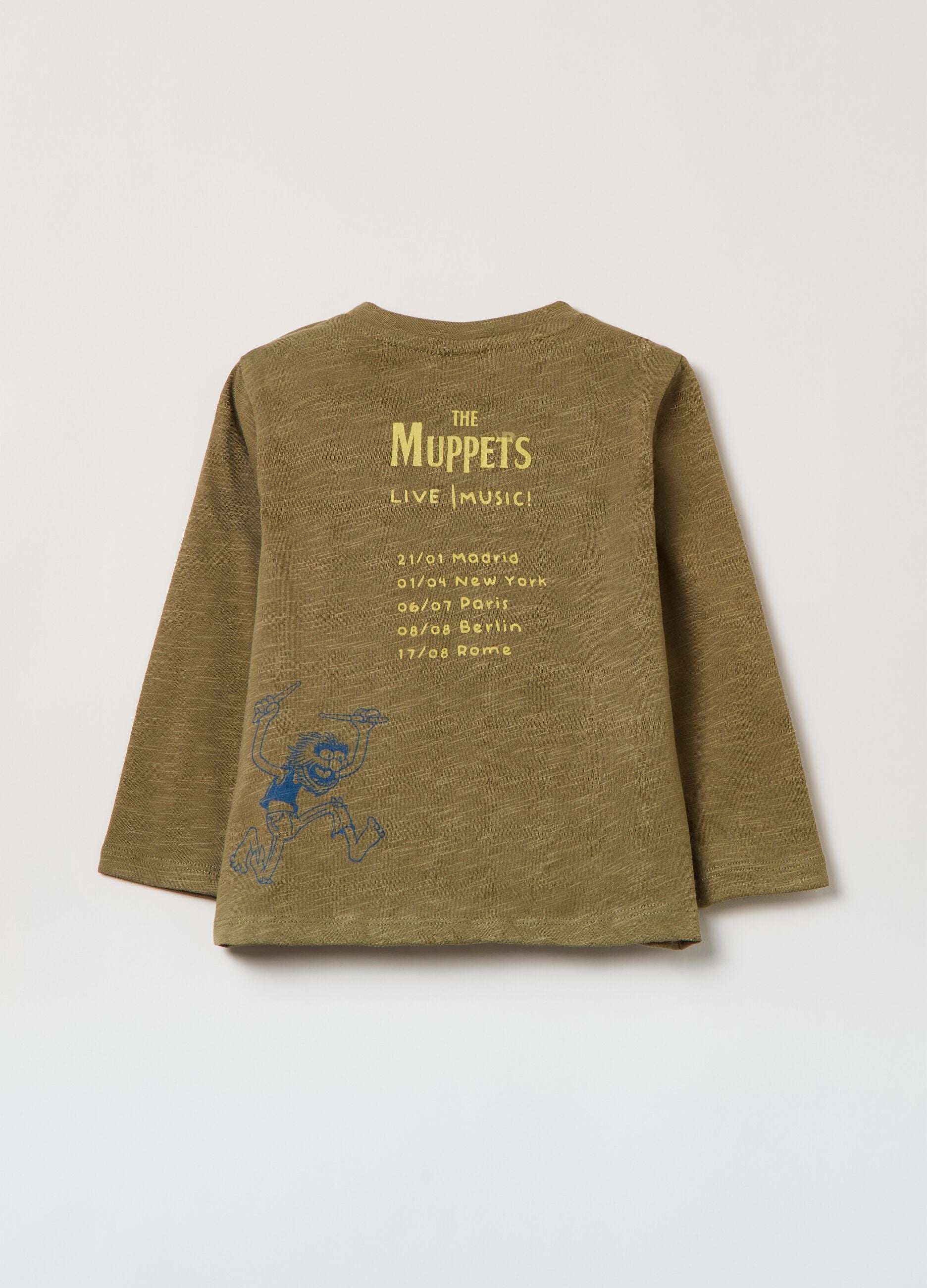 Ovs Disney Long-Sleeved T-Shirt With The Muppets Print Ovs Disney Long-Sleeved T-Shirt With The Muppets Print