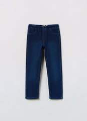 Ovs Jeggings In Denim French Terry
