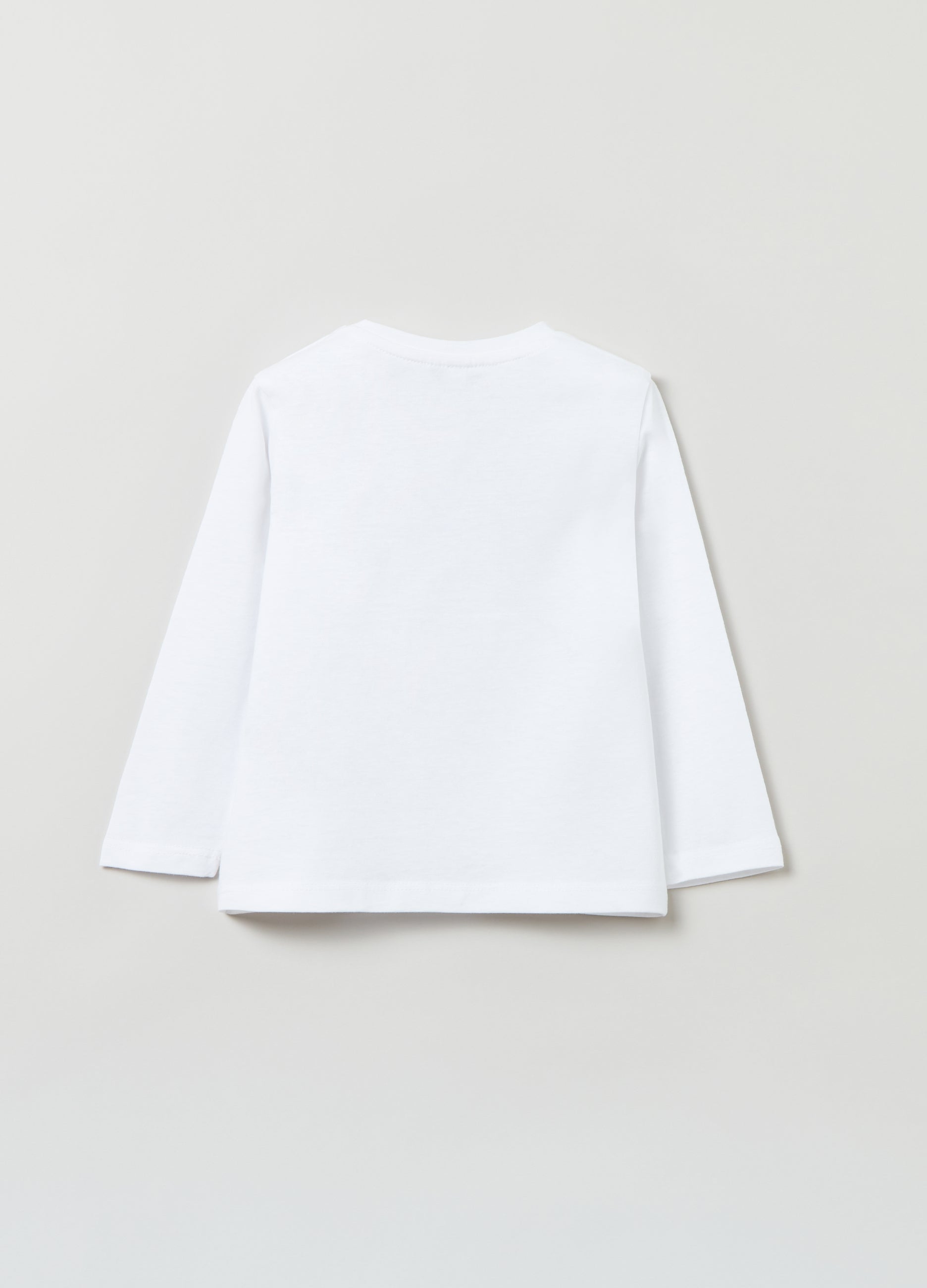 Ovs Baby Boy Robotic Slogan Print Long Sleeve T-Shirt Ovs Baby Boy Robotic Slogan Print Long Sleeve T-Shirt