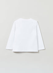 Ovs Baby Boy Robotic Slogan Print Long Sleeve T-Shirt