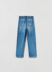 Ovs Girls Paper Bag Waist Jeans