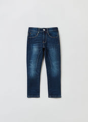 Ovs Five-Pocket Jeans With Fading