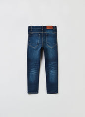 Ovs Five-Pocket Jeans With Fading