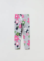 Ovs Girls Flower Printed Legging